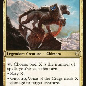 Commander Legends - 276 - Gnostro, Voice of the Crags - Rare - Multi - Non-foil
