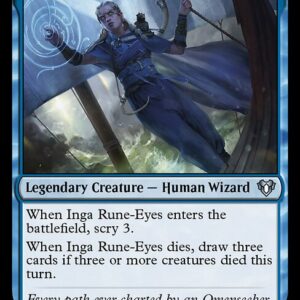 Commander Masters - 100 - Inga Rune-Eyes - Uncommon - U - Non-foil