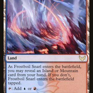 Strixhaven: School of Mages - 265 - Frostboil Snarl - Rare - C - Foil