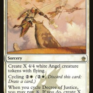 Masters 25 - 11 - Decree of Justice - Rare - W - Non-foil