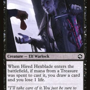 Adventures in the Forgotten Realms - 109 - Hired Hexblade - Common - B - Non-foil
