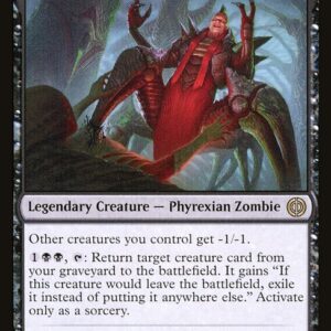Phyrexia: All Will Be One - 95 - Geth, Thane of Contracts - Rare - B - Foil