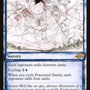 Modern Horizons 2 - 336 - Fractured Sanity - Rare - U - Non-foil