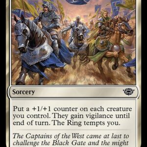 The Lord of the Rings: Tales of Middle-earth - 24 - Now for Wrath, Now for Ruin! - Common - W - Non-foil