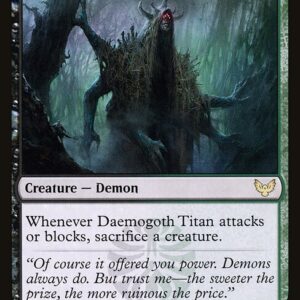 Strixhaven: School of Mages - 174 - Daemogoth Titan - Rare - BG - Foil