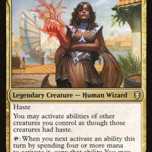 Commander Legends: Battle for Baldur's Gate - 273 - Dynaheir, Invoker Adept - Rare - Multi - Foil