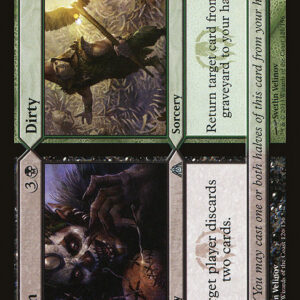 Dragon's Maze - 126 - Down // Dirty - Uncommon - BG - Non-foil (Front)