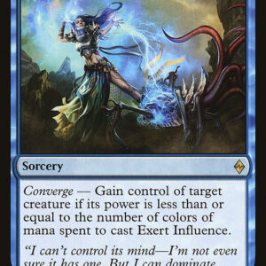 Battle for Zendikar - 77 - Exert Influence - Rare - U - Foil