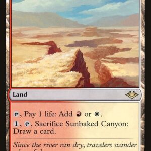 Modern Horizons - 247 - Sunbaked Canyon - Rare - C - Non-foil