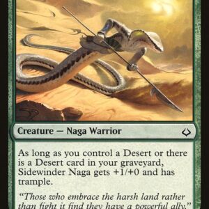 Hour of Devastation - 134 - Sidewinder Naga - Common - G - Non-foil