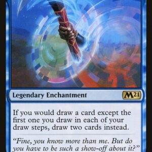Core Set 2021 - 76 - Teferi's Ageless Insight - Rare - U - Non-foil (Front)