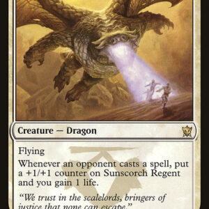 Dragons of Tarkir - 41 - Sunscorch Regent - Rare - W - Non-foil