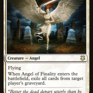 Forgotten Realms Commander - 63 - Angel of Finality - Rare - W - Non-foil (Front)