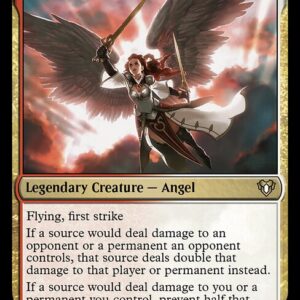 Commander Masters - 338 - Gisela, Blade of Goldnight - Rare - WR - Non-foil