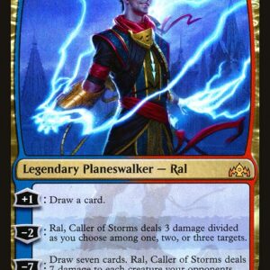 Guilds of Ravnica - 265 - Ral, Caller of Storms - Mythic - UR - Foil