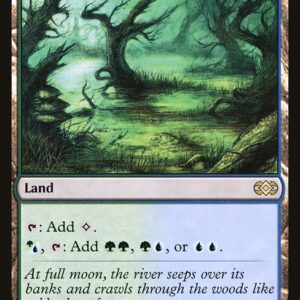 Double Masters - 318 - Flooded Grove - Rare - C - Non-foil