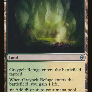 Zendikar - 214 - Graypelt Refuge - Uncommon - C - Non-foil