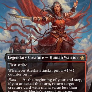 Foundations - 343 - Alesha, Who Laughs at Fate - Rare - BR - Non-foil