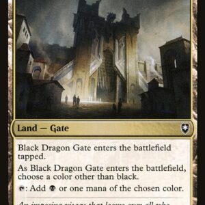 Commander Legends: Battle for Baldur's Gate - 347 - Black Dragon Gate - Common - C - Non-foil