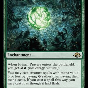 Modern Horizons 3 - 166 - Primal Prayers - Rare - G - Non-foil