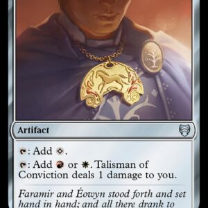 Tales of Middle-earth Commander - 285 - Talisman of Conviction - Uncommon - C - Non-foil