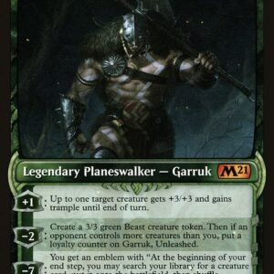 Core Set 2021 - 305 - Garruk, Unleashed - Mythic - G - Non-foil (Front)