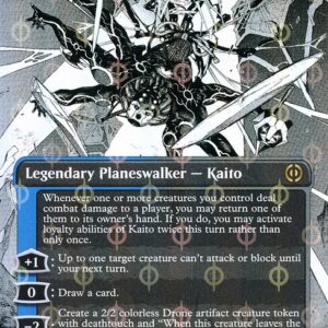 Phyrexia: All Will Be One - 463 - Kaito, Dancing Shadow - Rare - UB - Foil
