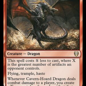 Tales of Middle-earth Commander - 31 - Cavern-Hoard Dragon - Rare - R - Non-foil