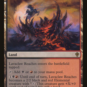 Worldwake - 139 - Lavaclaw Reaches - Rare - C - Non-foil