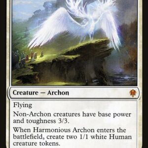 Throne of Eldraine - 17 - Harmonious Archon - Mythic - W - Non-foil