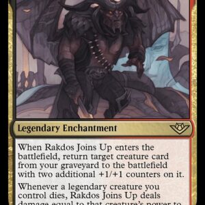 Outlaws of Thunder Junction - 225 - Rakdos Joins Up - Rare - BR - Non-foil