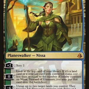 Amonkhet - 204 - Nissa, Steward of Elements - Mythic - UG - Foil