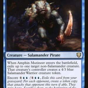Commander Legends - 55 - Amphin Mutineer - Rare - U - Foil