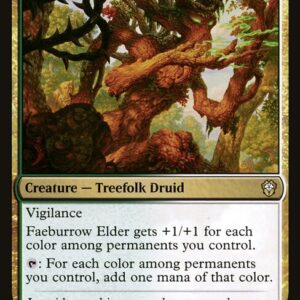 Dominaria United Commander - 149 - Faeburrow Elder - Rare - WG - Non-foil