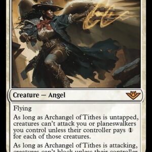 Outlaws of Thunder Junction - 2 - Archangel of Tithes - Mythic - W - Foil