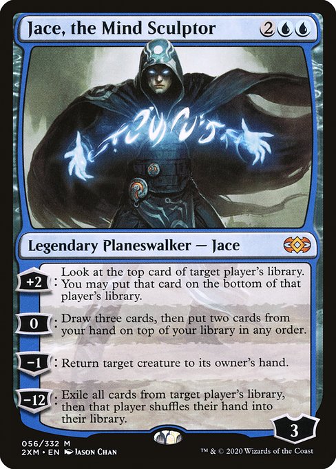 Double Masters - 56 - Jace, the Mind Sculptor - Mythic - U - Foil