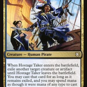 Forgotten Realms Commander - 186 - Hostage Taker - Rare - UB - Non-foil (Front)