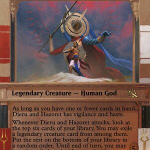 March of the Machine - 304 - Djeru and Hazoret - Rare - WR - Foil