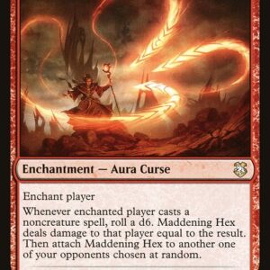 Forgotten Realms Commander - 32 - Maddening Hex - Rare - R - Non-foil (Front)