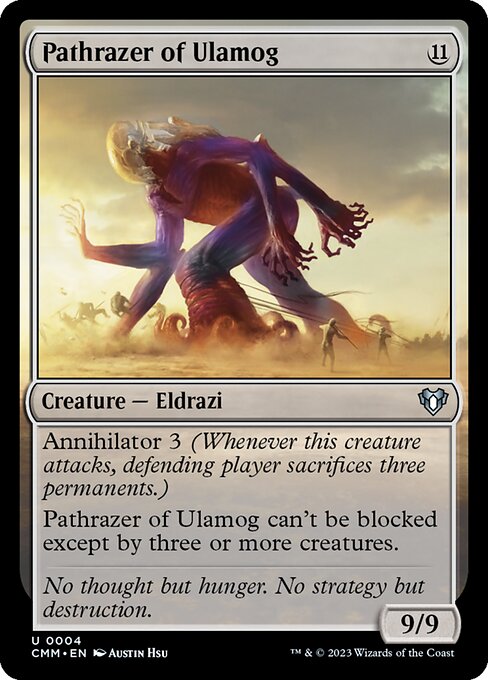Commander Masters - 4 - Pathrazer of Ulamog - Uncommon - C - Non-foil