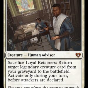 Commander Masters - 39 - Loyal Retainers - Mythic - W - Non-foil