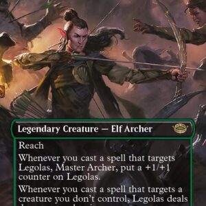 The Lord of the Rings: Tales of Middle-earth - 435 - Legolas, Master Archer - Rare - G - Foil