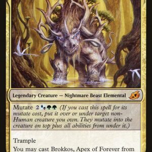 Ikoria: Lair of Behemoths - 179 - Brokkos, Apex of Forever - Mythic - Multi - Non-foil (Front)