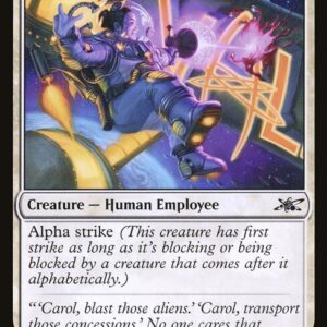 Unfinity - 15 - Jetpack Janitor - Common - W - Foil