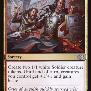 Double Masters 2022 - 226 - Heroic Reinforcements - Uncommon - WR - Foil