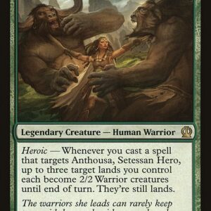 Theros - 149 - Anthousa, Setessan Hero - Rare - G - Non-foil (Front)