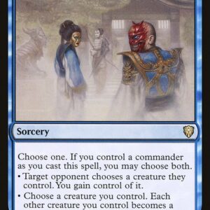 Commander Legends - 91 - Sakashima's Will - Rare - U - Foil