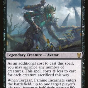 Dominaria - 108 - Torgaar, Famine Incarnate - Rare - B - Non-foil