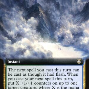 Forgotten Realms Commander - 325 - Ride the Avalanche - Rare - UG - Non-foil (Front)