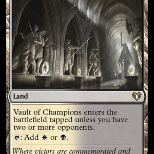 Commander Masters - 436 - Vault of Champions - Rare - C - Non-foil